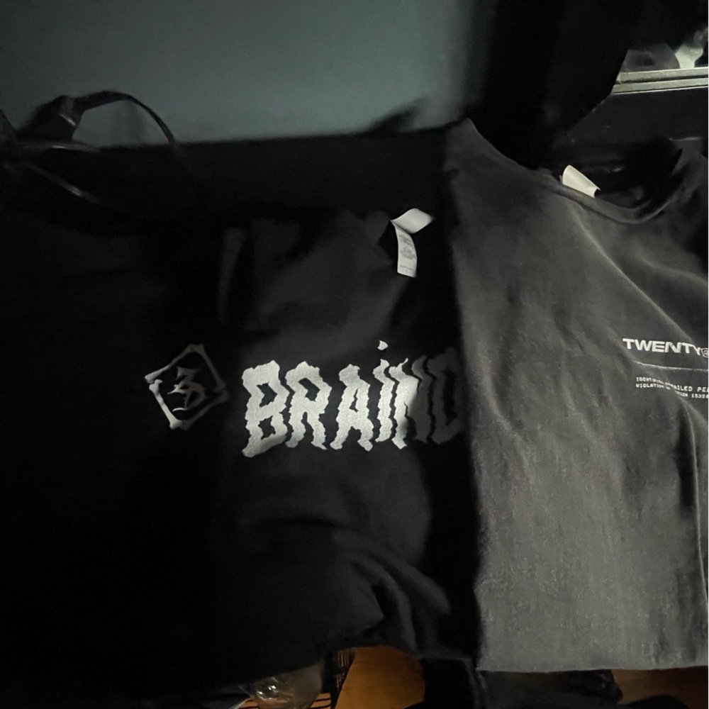 X3 EMO SHIRT BUNDLE TWENTY ONE PILOTS ZEDS DEAD BRAINDEAD